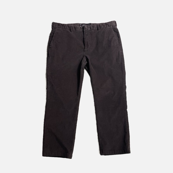 Black Brown 1826 Men’s Corduroy Pants Trousers Size 38 Brown - Picture 9 of 9